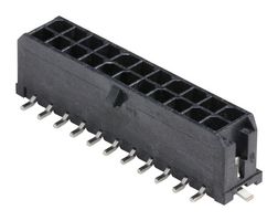 MOLEX 43045-2219 Pin Header, Wire-to-Board, 3 mm, 2 Rows, 22 Contacts, Surface Mount Straight