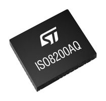 STMICROELECTRONICS ISO8200AQTR Power Load Distribution Switch, High Side, Active High, 36V, 8 Outputs, 1.3A, 0.12ohm, TFQFPN-32