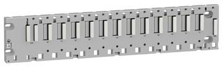 SCHNEIDER ELECTRIC BMXXBP1200 I/O Rack, Modicon™ M340 Automation Platform PLCs, 12 Slot