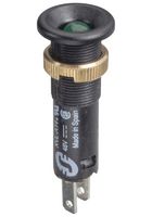 SCHNEIDER ELECTRIC XVLA143 LED Panel Mount Indicator, Green, 48 VDC, 8 mm, 10 mA, IP40