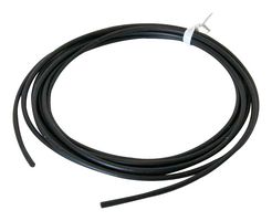 MUELLER ELECTRIC WI-M-8-10-0 Wire, Silicone, Black, 8 AWG, 1650 x 0.08mm, 10 ft