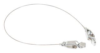 MUELLER ELECTRIC AI-000441. Earth Strap, Crocodile Clip to Crocodile Clip, 15 ", 381 mm