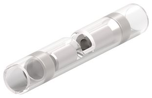 TE CONNECTIVITY - AMP 323975 Butt Splice, Natural, PIDG, 24 AWG, 20 AWG, 0.65 mm², Nylon (Polyamide)