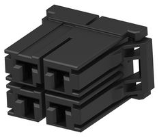 AMP - TE CONNECTIVITY 2-917807-2 Connector Housing, Dynamic D-5200, Plug, 4 Ways, 10.16 mm, D-5200M Dynamic Series Power Contacts