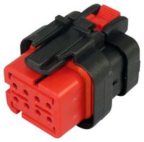 TE CONNECTIVITY 776532-1 Connector Housing, AMPSEAL, Plug, 4 Ways, 5.3 mm, AMP AMPSEAL Series Socket Contacts