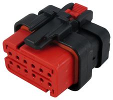 TE CONNECTIVITY 776533-1 Connector Housing, AMPSEAL, Plug, 12 Ways, 4.5 mm, AMP AMPSEAL Series Socket Contacts