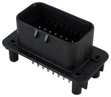 AMP - TE CONNECTIVITY 776200-1 Automotive Connector, AMPSEAL Series, Straight Header, 23 Contacts, Crimp Pin