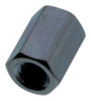 MOLEX / FCT 173112-0071 Standoff, Steel, 4-40 UNC, Hex Female-Female, 6.2 mm