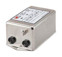 WURTH ELEKTRONIK 810913010 Power Line Filter, General Purpose, 250 VAC, 10 A, Single Phase, 1 Stage, Chassis Mount