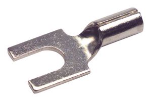 MOLEX 19146-0037 Fork / Spade Tongue Terminal, VersaKrimp 19146, 16AWG to 14AWG, 2.5 mm², M5, #10, Uninsulated