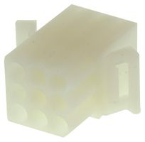MOLEX 03-09-1092 Connector Housing, Standard .093" 1292, Receptacle, 9 Ways, 5.03 mm