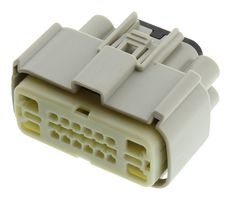 MOLEX 34985-1602 Automotive Connector Housing, MX150 34985, Receptacle, 16 Ways