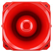 FULLEON X10 /CE/MA/R1/10-60 VAC-DC SOUNDER, MAXI RED 10-60 VAC-DC