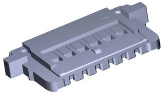 MOLEX 503764-0601 Connector Housing, Black, Pico-Lock 503764 Series, Receptacle, 6 Ways, 1 mm