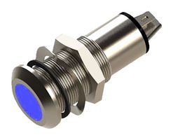 MARL 528-930-23 LED Panel Mount Indicator, Blue, 13 mm, 20 mA, 7 cd