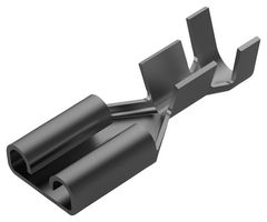 TE CONNECTIVITY - AMP 5-160446-2 Quick Disconnect Terminal, FASTON 250, Female Quick Disconnect, 6.35mm x 0.81mm, 0.25" x 0.032"