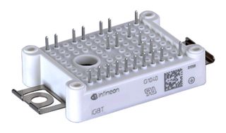 INFINEON FP15R12W1T4B3BOMA1 IGBT Module, PIM Three Phase Input Rectifier, 15 A, 1.85 V, 130 W, 175 °C, Module