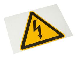 TE CONNECTIVITY ESSW19-074 Label, Warning, 37 mm, 74 mm, PVC, Attention