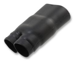 TE CONNECTIVITY - RAYCHEM 382A012-3-0 Heat Shrink Boot, Y Transition, 0.52 ", 13.2 mm, Black
