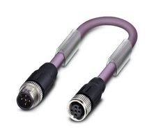PHOENIX CONTACT 1507560 Sensor Cable, 5P, M12 Plug, M12 Receptacle, 5 Positions, 5 m, 16.4 ft