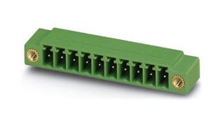 PHOENIX CONTACT 1827978 Terminal Block, w/Flange, Header, 3.81 mm, 13 Ways, 8 A, 160 V, Through Hole Right Angle