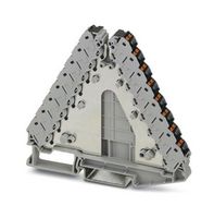 PHOENIX CONTACT 3270159 DIN Rail Mount Terminal Block, 32 Ways, 26 AWG, 14 AWG, 1.5 mm², Push In, 17.5 A