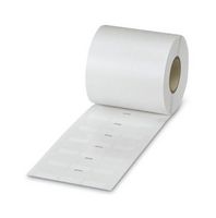 PHOENIX CONTACT 0830814 Label, Thermal Transfer Printable, 10 mm, 25 mm, PVC, White