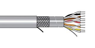 ALPHA WIRE 5945 SL005 Multipair Cable, Screened, 4 Pair, 28 AWG, 0.09 mm², 100 ft, 30 m