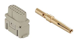 ILME CX25IFCIFD0.5 Heavy Duty Connector, MIXO, Insert, 25 Contacts, Receptacle, Crimp Socket