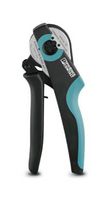 PHOENIX CONTACT 1213146 Crimp Tool, Hand, 26AWG to 10AWG Insulated & Uninsulated Ferrules, CRIMPFOX