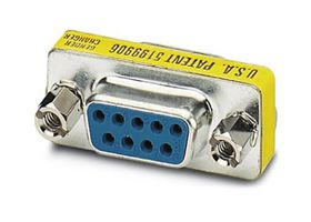 PHOENIX CONTACT 1688722 D Sub Connector Adapter, Standard D Sub, Receptacle, 9 Ways, Standard D Sub, Receptacle, 9 Ways