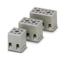 PHOENIX CONTACT 2716046 Panel Mount Barrier Terminal Block, 32 A, 500 V, 4 Pole, Screw, 12 AWG