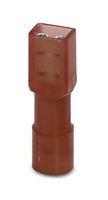 PHOENIX CONTACT 3240535 Quick Disconnect Terminal, Female Quick Disconnect, 2.8mm x 0.81mm, 0.11" x 0.03", 20 AWG, 16 AWG