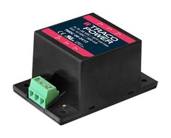 TRACO POWER TMDC 06-4815 Isolated Chassis Mount DC/DC Converter, ITE, Module, 4:1, 6 W, 1 Output, 24 V