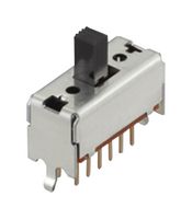 ALPS ALPINE SSSF040800 Slide Switch, 4PDT, Through Hole, SSSF  Series, 100 mA