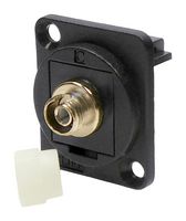 CLIFF ELECTRONIC COMPONENTS CP30219 Fiber Optic Adapter, CSK Hole, FC, FC, Straight Panel Adapter