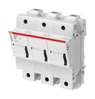 ABB 2CSM277502R1801 Fuseholder, DIN Rail Mount, 3 Fuses, 125 A, 600 VAC, 600 VDC, 22mm x 58mm, Screw