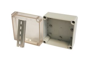 MULTICOMP PRO MP001236 Plastic Enclosure, Junction Box, ABS, 125 mm, 125 mm, 75 mm, IK08, IP66