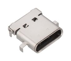 WURTH ELEKTRONIK 632723130112 USB Connector, USB Type C, USB 3.1, Receptacle, 24 Ways, Surface Mount, Through Hole Mount