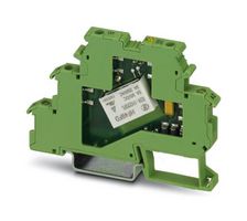 PHOENIX CONTACT 2940171 Power Relay, SPST-NO, 24 VAC/VDC, 3 A, DEK Series, DIN Rail, AC / DC