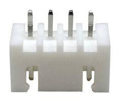 MULTICOMP PRO MP001797 Pin Header, Wire-to-Board, 2.5 mm, 1 Rows, 4 Contacts, Through Hole, MP W2B 2.5MM