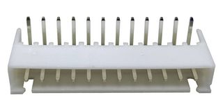 MULTICOMP PRO MP001819 Pin Header, R/A, Wire-to-Board, 2.5 mm, 1 Rows, 12 Contacts, Through Hole Right Angle, MP W2B 2.5MM