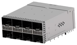 TE CONNECTIVITY 2357514-1 I/O Connector, 160 Contacts, Receptacle, zSFP+, Press Fit, PCB Mount