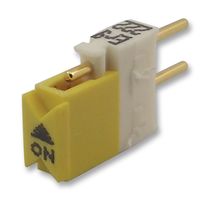 ERG COMPONENTS JSA4-1-G0 DIP / SIP Switch, Jumper, 1 Circuits, Slide, Through Hole, SPST, 100 V, 1 A