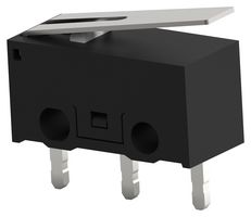 ALCOSWITCH - TE CONNECTIVITY SAJ101XHL0N74SDTPTQ Microswitch, Ultra Subminiature, Hinge Lever, SPDT, PC Pin, 100 mA, 30 V