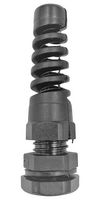 PRO ELEC PELB0250 Cable Gland, Spiral, PG7, 3 mm, 6.5 mm, NBR (Nitrile Butadiene Rubber), Nylon 6.6 (Polyamide 6.6)