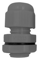 PRO ELEC PELB0265 Cable Gland, M16x1.5, 4 mm, 8 mm, NBR (Nitrile Butadiene Rubber), Nylon 6.6 (Polyamide 6.6), Grey