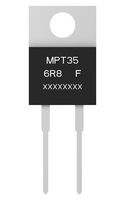 TE CONNECTIVITY - CGS MPT35A8R2F Through Hole Resistor, 8.2 ohm, MPT Series, 35 W, ± 1%, TO-220, 350 V