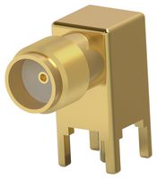 TE CONNECTIVITY 5-1814400-2 RF / Coaxial Connector, SMA Coaxial, Right Angle Jack, Through Hole Right Angle, 50 ohm