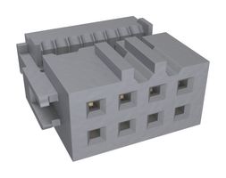 AMPHENOL COMMUNICATIONS SOLUTIONS 71600-108LF IDC Connector, IDC Receptacle, Female, 2.54 mm, 2 Row, 8 Contacts, Cable Mount